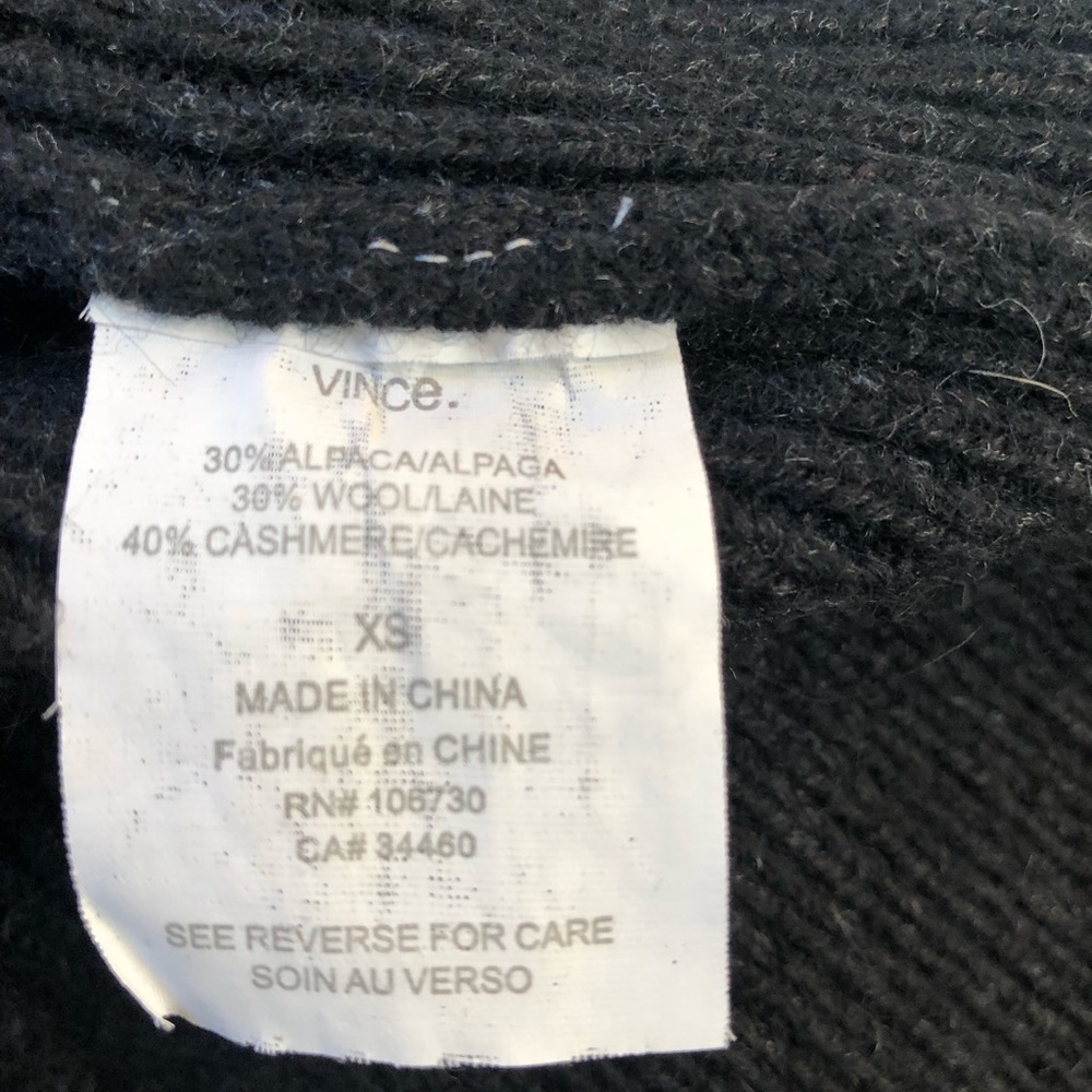 Vince Cashmere/ Wool Blend Sweater - Picture 5 of 6